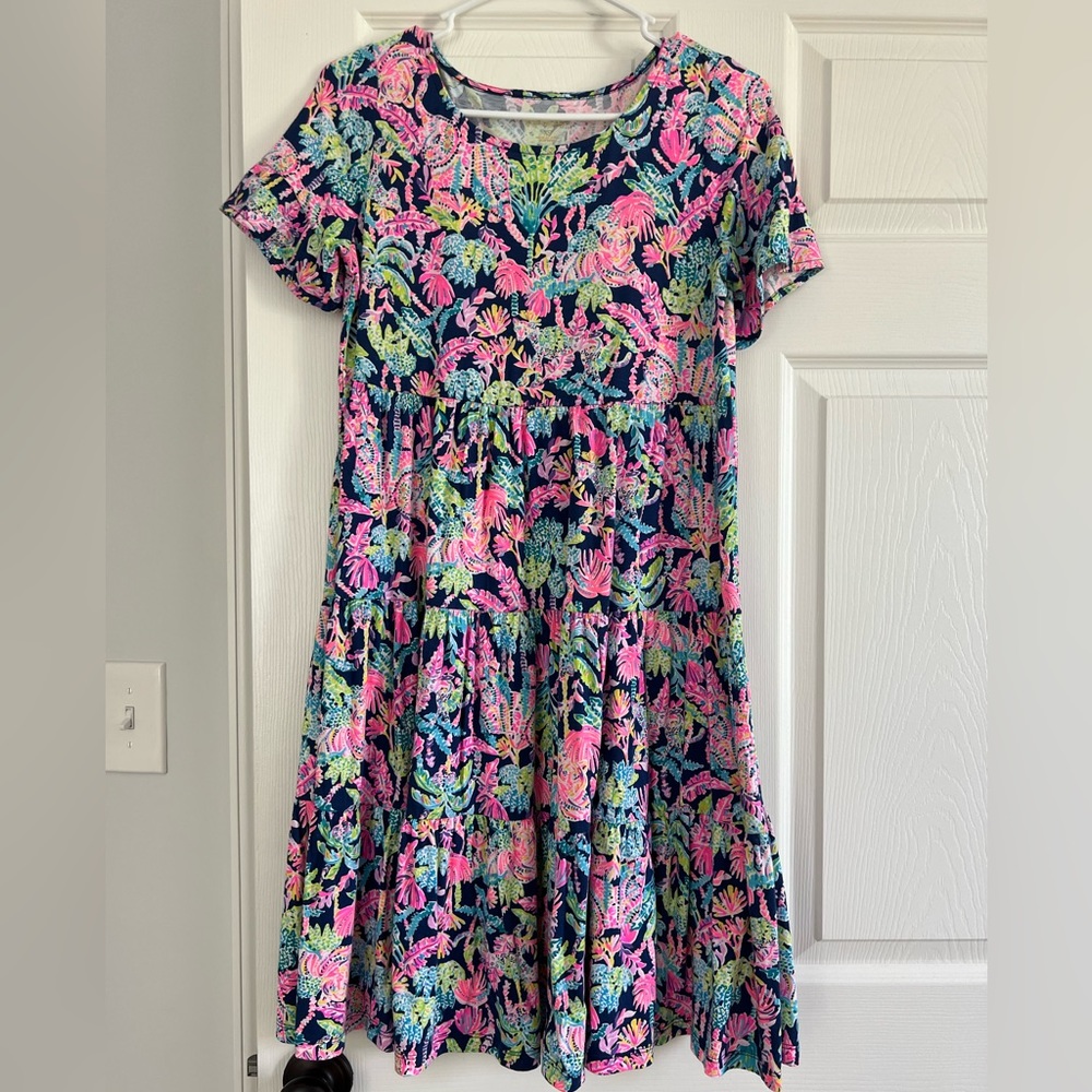 Lilly Pulitzer Oyster Bay Navy (I think) Swing Dress